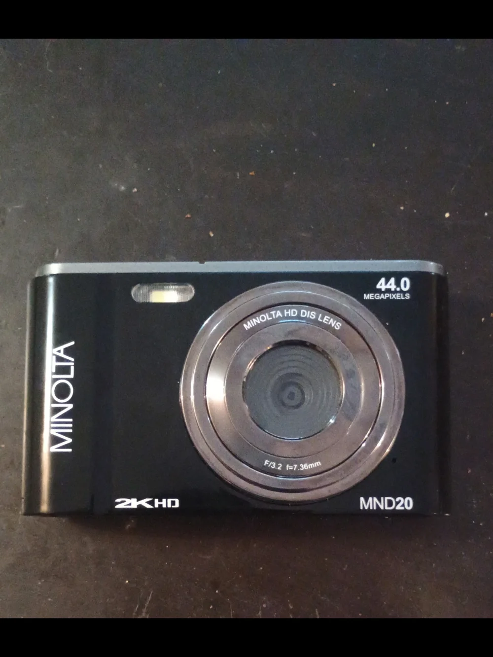 MND20 Black 44.0MP Compact Digital Camera